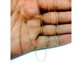 thumbnail image 5 of 14k Yellow Gold Rope Chain Necklace, 0.6mm, 20", 5 of 5