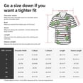 thumbnail image 3 of Cactus Water Color Men's 3d Print Casual Button Down Shirts, Novelty Hawaiian Short Sleeves Xl, 3 of 8