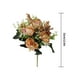 thumbnail image 2 of Ramo de flores de peonía artificial Simulación Decoración floral Tela de oficina en casa Ramo de peonía falsa, 5 cabezas, Naranja claro Inevent HA7399-05B, 2 of 2