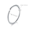 thumbnail image 4 of LAURITAMI 20G 8Pcs Silver Stainless Steel Nose Rings Hoop Body Piercings Jewelry For Women Men, 4 of 4