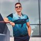 thumbnail image 4 of Balery Ocean Dolphin Fish School Camisa Polo de Hombre con Estampado, de Manga Corta y Tejido Medio, Camisa Tipo Golf Polo-Small, 4 of 6