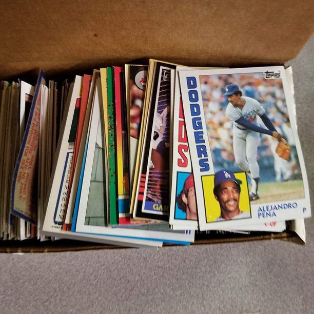 1000 MLB Baseball Cards 1980's Thru Early 2000's Rookies, Stars from