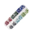 thumbnail image 3 of Xihbxyly Decoración de Uñas con Diamantes, Gemas de Vidrio Coloridas de Fondo Plano, Fácil Aplicación para Uñas Naturales o Artificiales, 12 Opciones de Formas Versátiles, Ideal para Fiestas de Maqui, 3 of 3