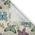 thumbnail image 4 of Ambesonne Blue and Pink Window Valance, Vintage Butterflies, 54" X 12", Eggshell Multicolor, 4 of 5
