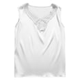 thumbnail image 6 of IFNWSV Tank Tops for Women U Neck Sleeveless Spaghetti Strap Solid Color Lightweight Summer Cami White XL, 6 of 6