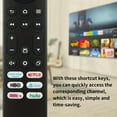 thumbnail image 4 of Replacement Remote Control For All Toshiba Fire TVs And Insignia Fire/Smart TVs With 6 Shortcut Buttons Netflix  Prime Video  ImdbTV  Hulu And More, 4 of 6