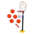 thumbnail image 1 of Juego de aro de baloncesto para niños, red de baloncesto para práctica de regate, patio de niños, 1 of 8