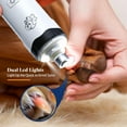 Whisper Quiet Dog Nail Grinder, Dog Nail Trimmers Kit for Grooming