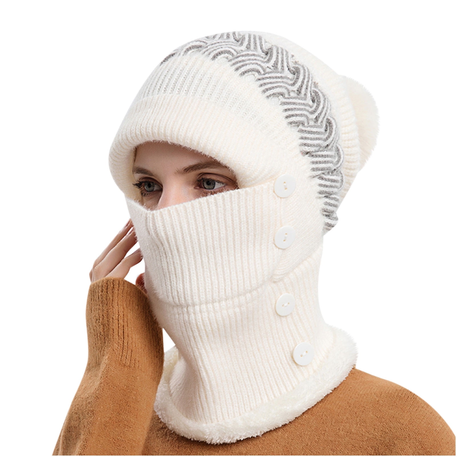 woolen head and neck cap