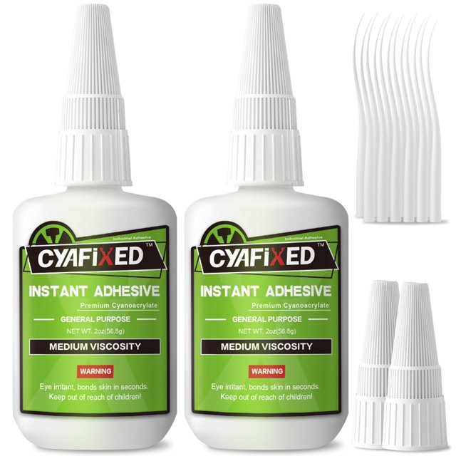 Pegamento líquido Super Glue CYAFIXED, 118 ml, Instant CA, medio