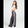 thumbnail image 4 of Conjunto de 2 Piezas para Mujer: Sudadera Informal de Larga con Cremallera y Pantalones Deportivos de Pierna Gris XXL, 4 of 10