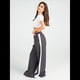thumbnail image 4 of Conjunto de 2 Piezas para Mujer: Sudadera Informal de Larga con Cremallera y Pantalones Deportivos de Pierna Gris XXL, 4 of 10