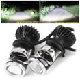 thumbnail image 1 of Kit 2pcs H4 LED Headlight Bulb 20000LM 90W IP65 High Low Beam Conversion Kit with Mini Projector Lens, 1 of 8