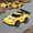 Yellow 6E3, variant on ZZkhGO Stunt Car, Double Sided Flip Off Road 4WD Toy Truck, Push Activated Vehicle for Boys Age 0-6