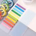 thumbnail image 4 of FUTUREORYY 50Pack Tape Sub-packing Boards for Friends Washi Tape Storage Blue Round Corner Portable Design, 4 of 8
