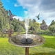 thumbnail image 3 of Water fountain solar powered 16 cm Black, 3 of 5