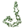 thumbnail image 1 of Naiovety Guirnalda de flores artificiales de rosas de Navidad de 250CM, decoración de la habitación del hogar de la boda, de jardín, decoración Kits de decoración para fiestas No.04 Naiovety HA006994-04, 1 of 5