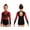 Red, variant on Leotards for Girls Gymnastics Long Sleeve Zipper Back Biketard Unitard Jumpsuit 6-16 Red 8