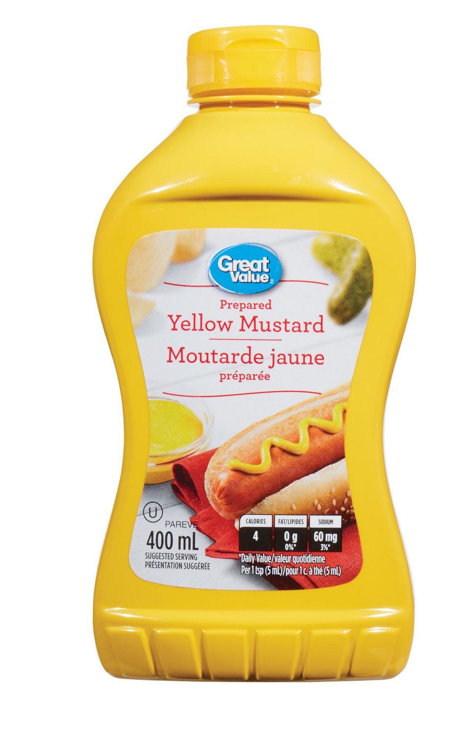 Great Value Prepared Yellow Mustard