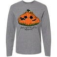thumbnail image 3 of Inktastic Never too old for Halloween Pumpkin Long Sleeve T-Shirt, 3 of 5