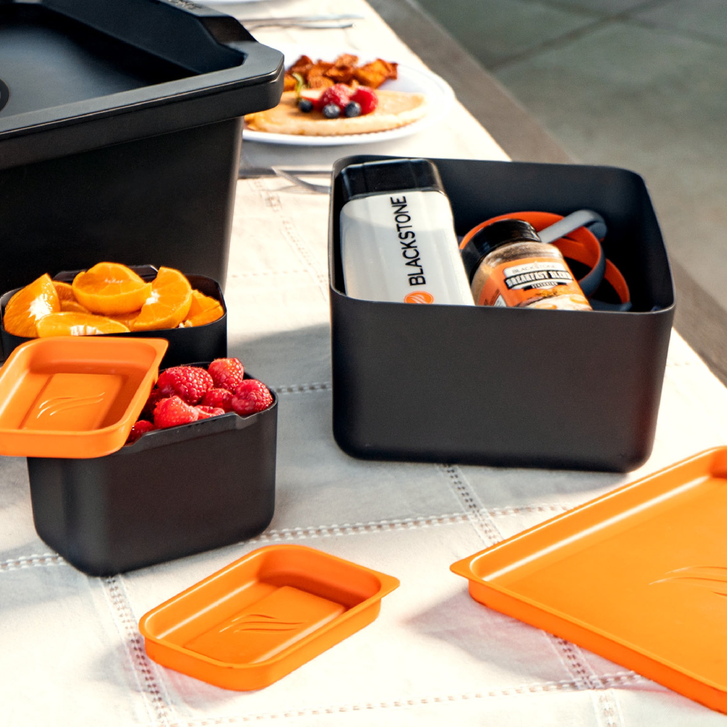 Blackstone 10-Piece Storage Tote All-in-One Store & Serve System