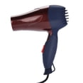 thumbnail image 4 of Mini secador de pelo plegable ligero, portátil, ajustable, enchufe de la UE, 220 V, café, 4 of 10