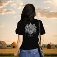 thumbnail image 4 of Camiseta Bwnilimeizn Be Kind para mujer de manga corta C-Black 5XL, 4 of 7