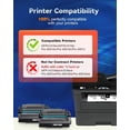 thumbnail image 2 of Cartucho de tóner Skydo 148A negro compatible con HP 148A (paquete de 2), 2 of 8