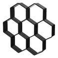 thumbnail image 1 of WASHWEPE De Para Patio Y Jardín En Plástico Negro Con Hexagonal Reutilizable, 1 of 8