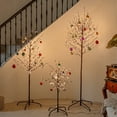 thumbnail image 4 of Hykolity Star Light Tree, 5ft Lighted Branches with Warm White Fairy Lights, Indoor Outdoor Christmas & Wedding Decor (Brown Branch Star Trees), 4 of 5