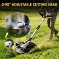 thumbnail image 6 of CATGOOD 20000RPM String Trimmer with Brushless Motor, 8AH Cordless Electric Weed Wacker with 4 Types Blades, 13 Inch Weed Trimmer for Yard and Garden, 6 of 9