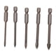 thumbnail image 1 of Broca con punta de carburo, perforadora de cerámica de vidrio, herramienta multifunción con mango Triangular, 5 uds., 1 of 5