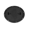 thumbnail image 1 of Tignapoo ABS Marine Deck Inspection Hatch Cover, Anti-Slip Round Access Panel for Boats, 6-Inch Black Waterproof Inspection Port, 1 of 6