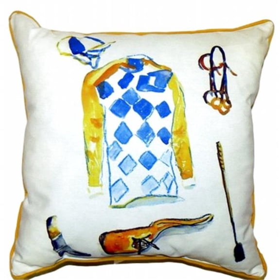 Hummingbird & Hibiscus Extra Large Zippered Pillow