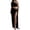 C-Black64, variant on DHFJKG Womens Skirt Sets Summrt 2 Piece Outfits One Shoulder Sleeveless Crop Top Maxi Side Slit Skirts Set Resort Wear Sexy Backless Stylish Outfit