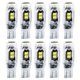 thumbnail image 1 of Maletero Coche Matrícula 10 Uds. T10 W5W Bombilla LED 600LM para Luces, 1 of 9