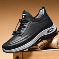 thumbnail image 4 of Willtoo Winter Snow Boots for Men Waterproof Warm Faux Fur Lined Outdoor Ankle Booties Slip on Non-Slip Walking Shoes, 4 of 5