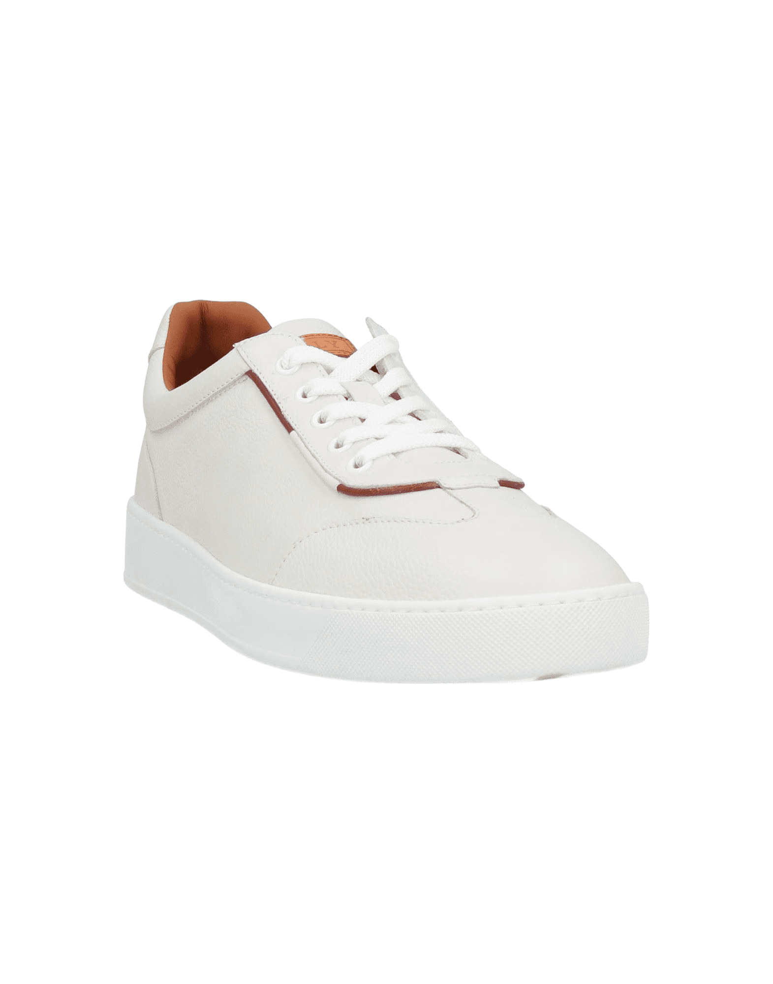 Bally Charles Men\'s Luxury White Lamb Leather Slip-On Sneakers Bally Men main image 2