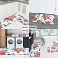 thumbnail image 5 of Pioneer Flower Floral Print Pattern Kitchen Rugs Sets Of 2,Anti Fatigue Kitchen Mat Rugs Non Slip Washable,Decorative Kitchen Floor Mats for Kitchen,Sink,Laundry,17"x30"+17"x47", 5 of 7