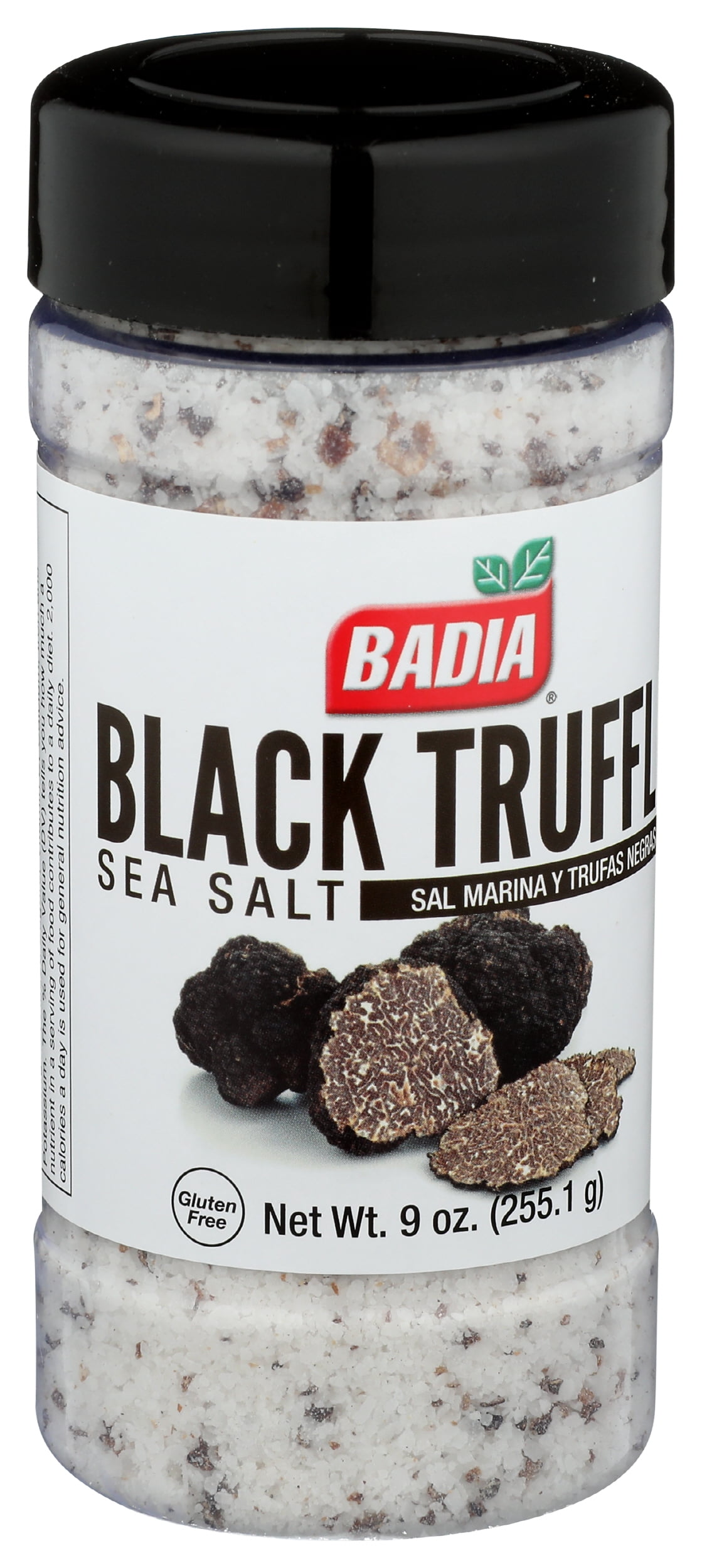 Pack of 6, Badia Black Truffle Sea Salt, 8 oz