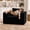 Black, variant on KeepCharm 30.3" Kids Sofa, Corduroy Toddler Couch in a Box with High-Density Foam, Boneless Mini Sofa Chair, No Assembly Kids Couch for Bedroom, Playroom, Reading Nook, Black