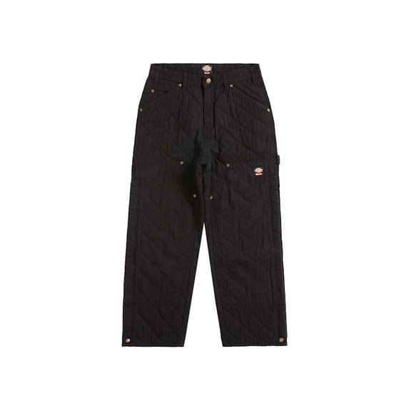 Supreme Men's Dickies Quilted Double Knee Painter Pant Black, from StockX