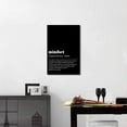 thumbnail image 3 of Inspirational Framed Office Home Wall Art with Mindset Verb Artwork Black and White Motivational Gifts for Men Mindset Is Everything Quotes Wall Decor for Living Room Bedroom Ready to Hang-12"Wx18"H, 3 of 6