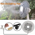 thumbnail image 1 of YAOMOBB Cooling Mist Fan Spray Outdoor Low Pressure Cooling Kit Ring Cooling Dusting Humidifying, 1 of 6