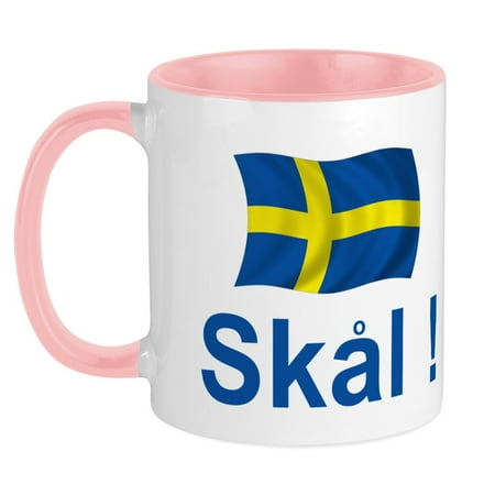 

CafePress - Swedish Skal! Mug - Ceramic Coffee Tea Novelty Mug Cup 11 oz