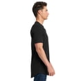 thumbnail image 3 of Next Level Men's Cotton Long Body Urban T-Shirt, Black - 4XL, 3 of 3