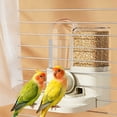 thumbnail image 4 of No Drip Parrot Waterer Feeder 2 in 1 Automatic Water Dispenser Food Bowl for Bird Cage, 4 of 6