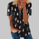 thumbnail image 2 of Blusa informal elegante de manga corta con cremallera y cuello redondo para mujer OAVQHLG3B Store lin121212, 2 of 5