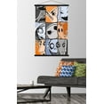 thumbnail image 2 of Disney Tim Burton's The Nightmare Before Christmas - Anniversary Wall Poster with Wooden Magnetic Frame, 22.375" x 34", 2 of 3