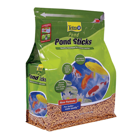 TetraPond Pond Sticks 1.72 Pounds, Pond Fish Food, For Goldfish And